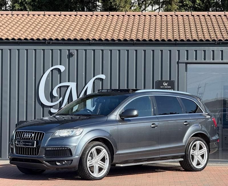 Grey Used 2012 Audi Q7 S-line plus SUV | £9,890 (A bit pricey) - Image 1/4