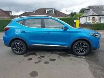 Used MG ZS Exclusive 106 HP (77 kW) 2022 Blue SUV