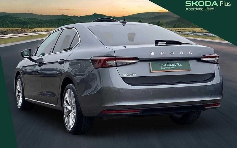 Used Skoda Superb SE L 150 HP (110 kW) 2025 Graphite grey metallic Hatchback