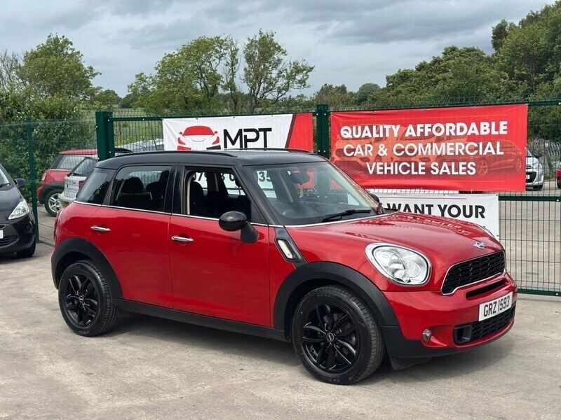 Red Used 2013 Mini Cooper SD Countryman SUV | £5,290 (Fair price) - Image 1/4