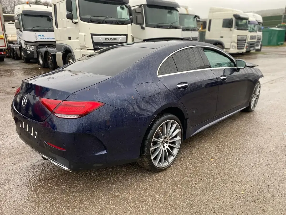 Used Mercedes CLS350 AMG Line Premium Plus 286 HP (210 kW) 2019 Blue Coupe