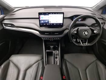 Used Skoda Enyaq iV vRS 219 kW (299 HP) 2023 Blue SUV