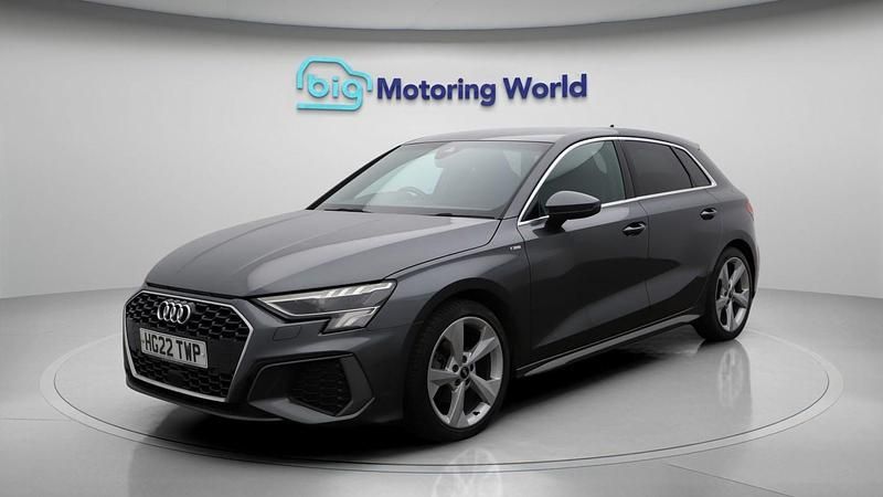 Used Audi A3 Sportback S-Line 2022 Grey Hatchback