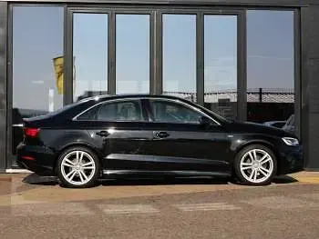 Used Audi A3 S-Line 190 HP (139 kW) 2019 Black Sedan