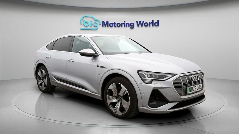 Used Audi e-tron S-Line 300 kW (408 HP) 2022 Silver SUV