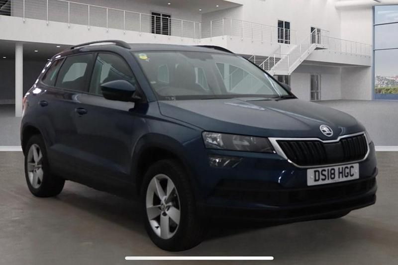 Blue Used 2018 Skoda Karoq SE L SUV | £13,490 (Good price) - Image 1/1
