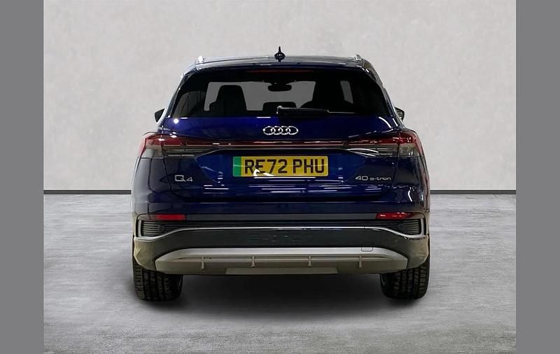 Used Audi Q4 e-tron S-Line 150 kW (204 HP) 2022 Blue SUV