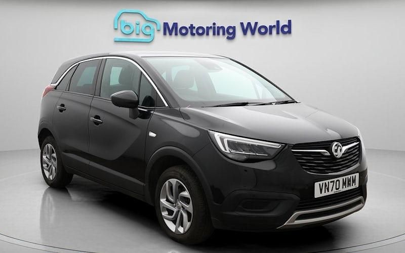 Used Vauxhall Crossland X Business Edition 131 HP (96 kW) 2020 Black SUV