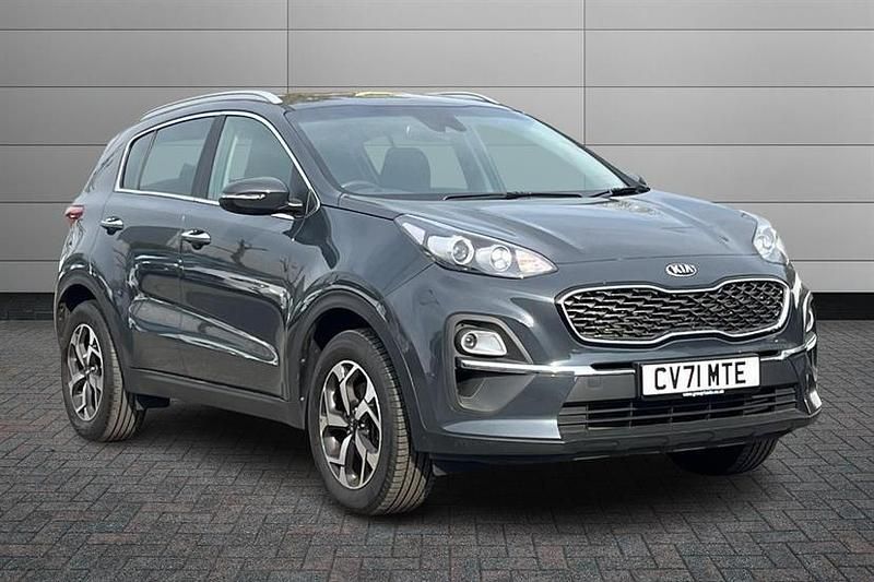 Dark penta metal Used 2021 Kia Sportage 2 SUV | £16,850 (Good price) - Image 1/2