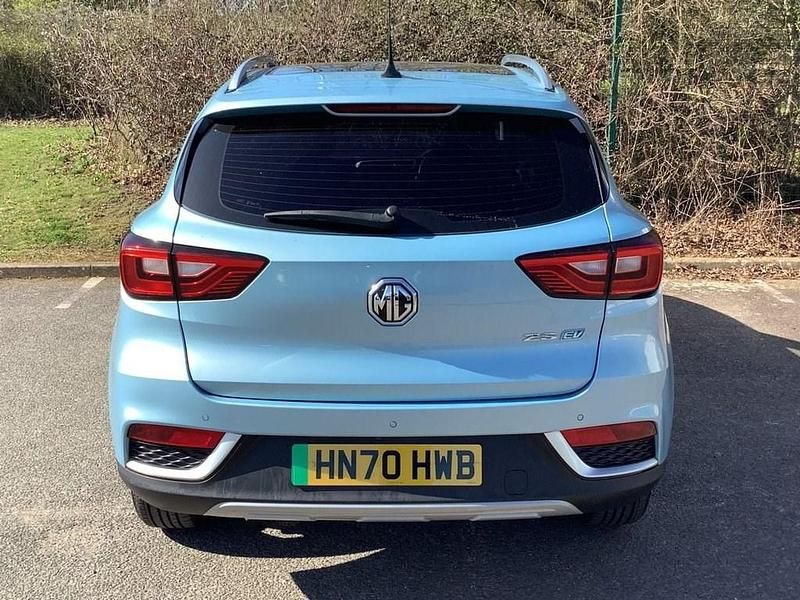 Used MG ZS Exclusive 105 kW (143 HP) 2020 Blue SUV