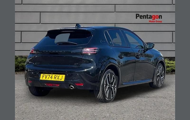 Used Peugeot 208 GTi 101 HP (74 kW) 2024 Black Hatchback