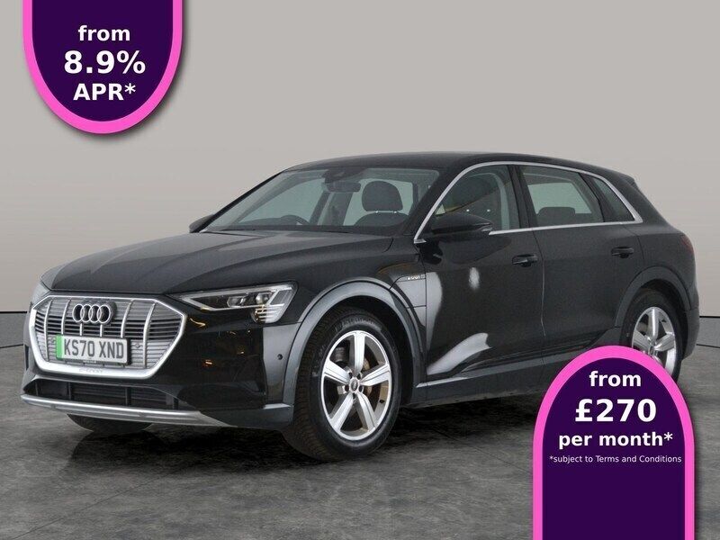 Black Used 2021 Audi e-tron Advanced SUV | £18,736 (Good price) - Image 1/3