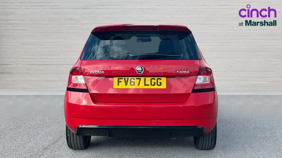 Used Skoda Fabia Monte Carlo 110 HP (80 kW) 2017 Red