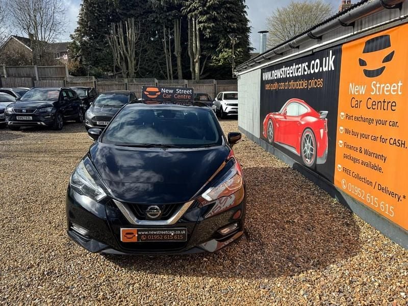 Used Nissan Micra Acenta 71 HP (52 kW) 2017 Black Hatchback