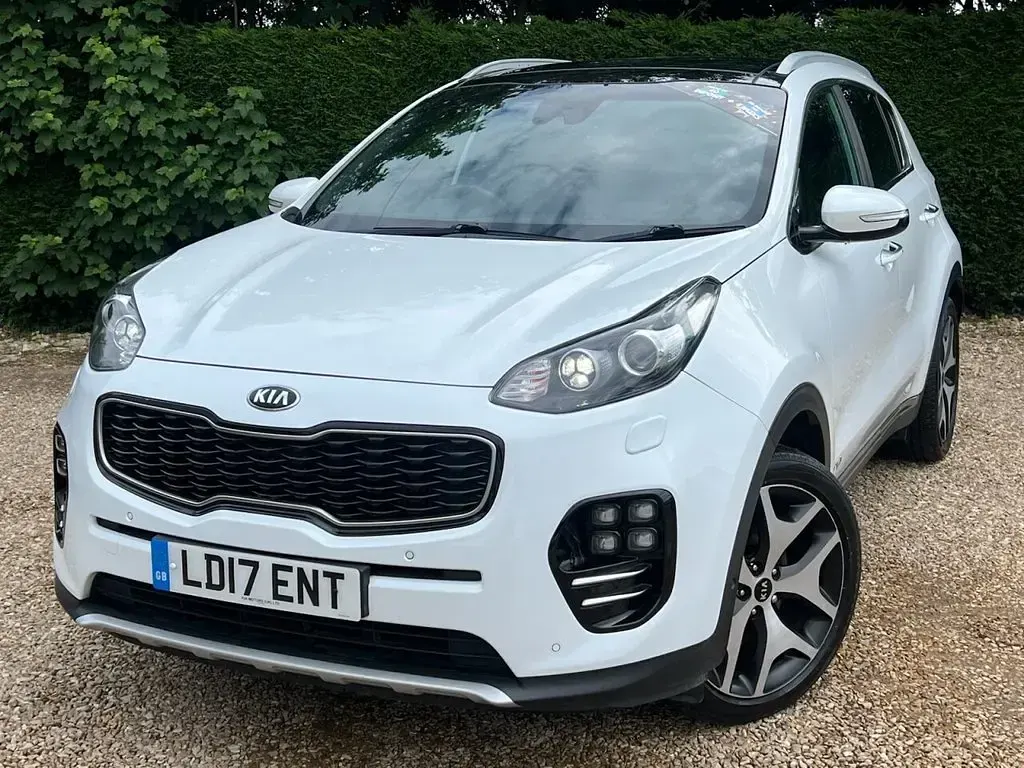 Used Kia Sportage GT-Line S 174 HP (127 kW) 2017 White SUV