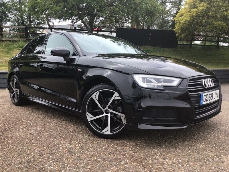 Black Used 2019 Audi A3 Black Edition Sedan | £20,990 (Fair price) - Image 1/4