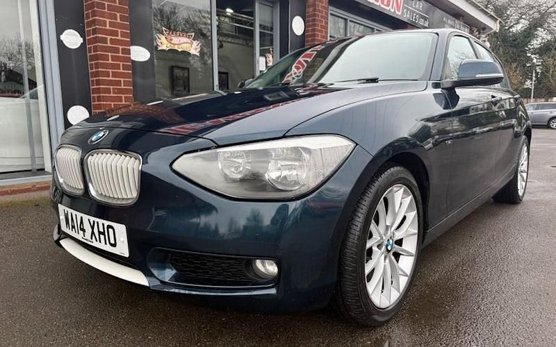 Used BMW 120 Comfort Edition 184 HP (135 kW) 2014 Blue Hatchback