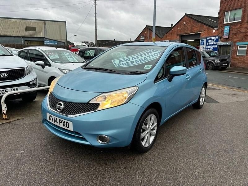 Blue Used 2014 Nissan Note Acenta Premium Hatchback | £4,250 (Good price) - Image 1/4