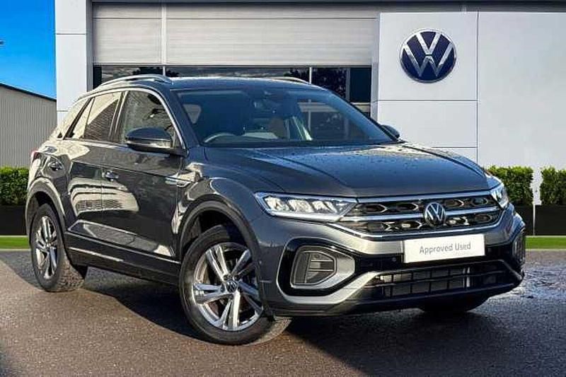 Grey Used 2025 VW T-Roc R-line SUV | £24,790 (Fair price) - Image 1/4