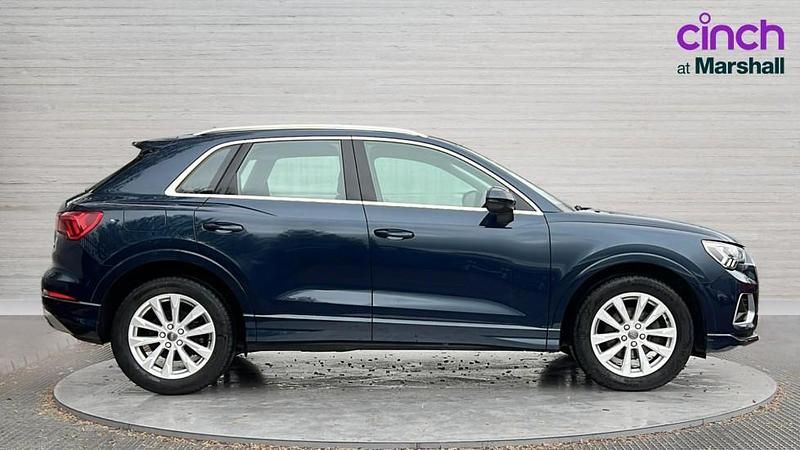 Used Audi Q3 Sport 150 HP (110 kW) 2020 Cosmos blue SUV