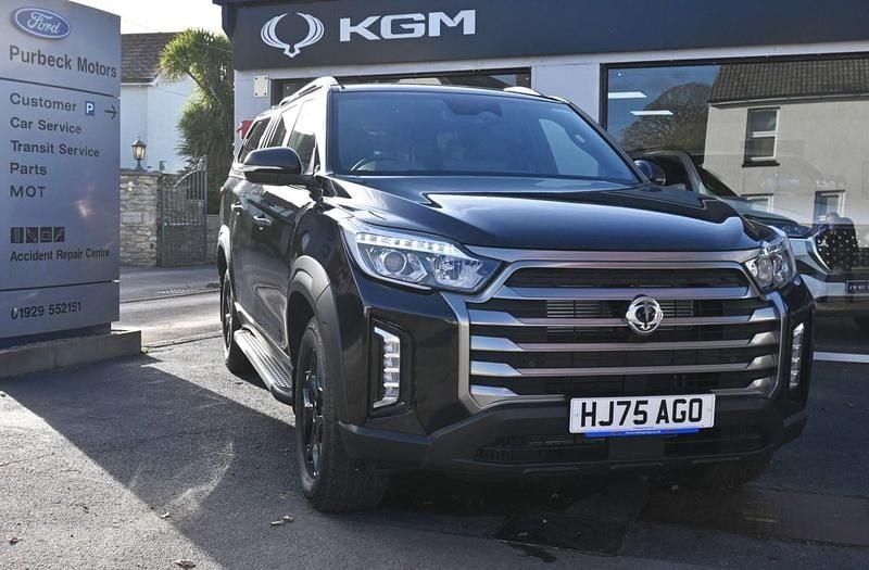 New Ssangyong (KGM) Musso 199 HP (146 kW) 2025 Black Pickup