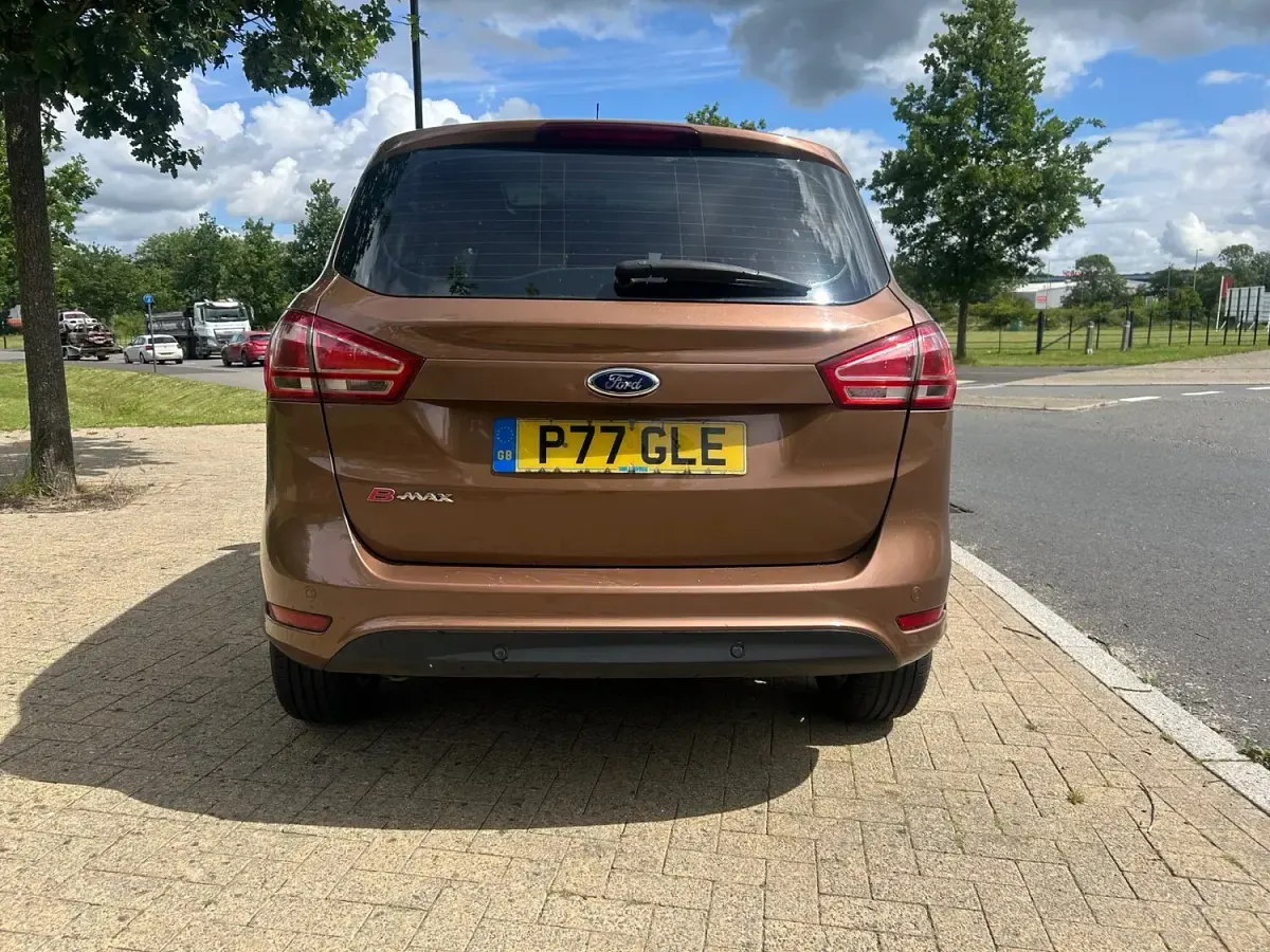 Used Ford B-MAX Titanium 105 HP (77 kW) 2013 Gold MPV