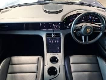 Used Porsche Taycan 350 kW (476 HP) 2022 Blue Sedan