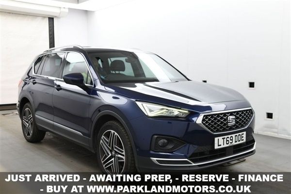 Blue Used 2019 Seat Tarraco 4Drive SUV | £15,995 (Fair price) - Image 1/1