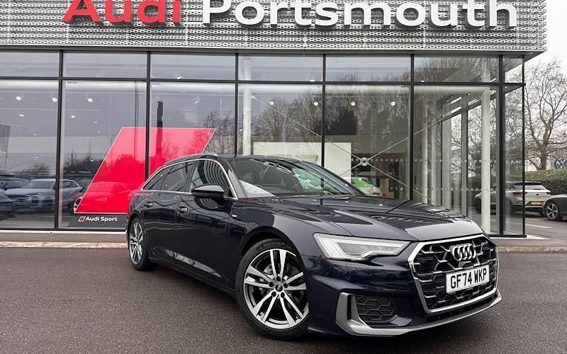Used Audi A6 S-Line 204 HP (150 kW) 2024 Blue Estate