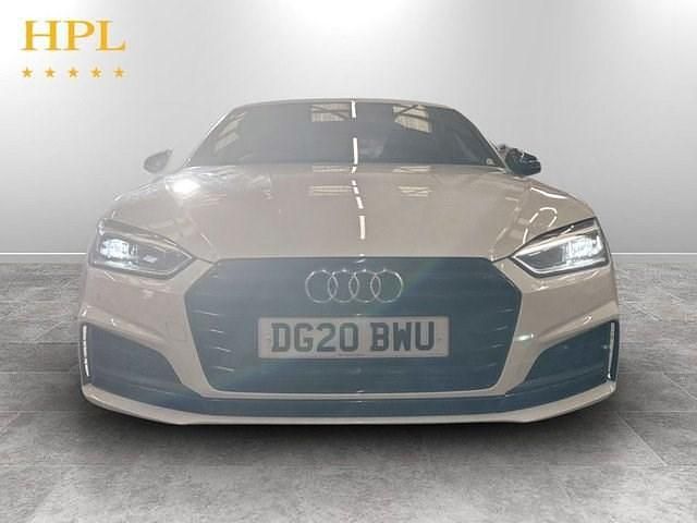 Used Audi A5 Sportback Black Edition 150 HP (110 kW) 2020 White Hatchback