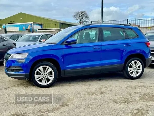 Używany Skoda Karoq SE 2019 Niebieski SUV