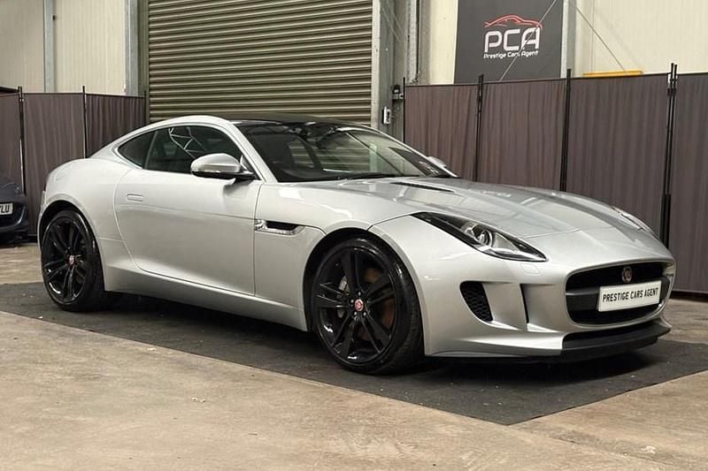 Silver Used 2017 Jaguar F-Type Supercharged Coupe | £23,990 (Fair price) - Image 1/1