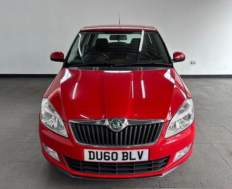 Used Skoda Fabia SE 2010 Red Hatchback