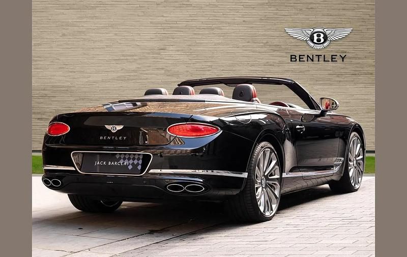 Used Bentley Continental GT Convertible 542 HP (398 kW) 2022 Black Cabriolet