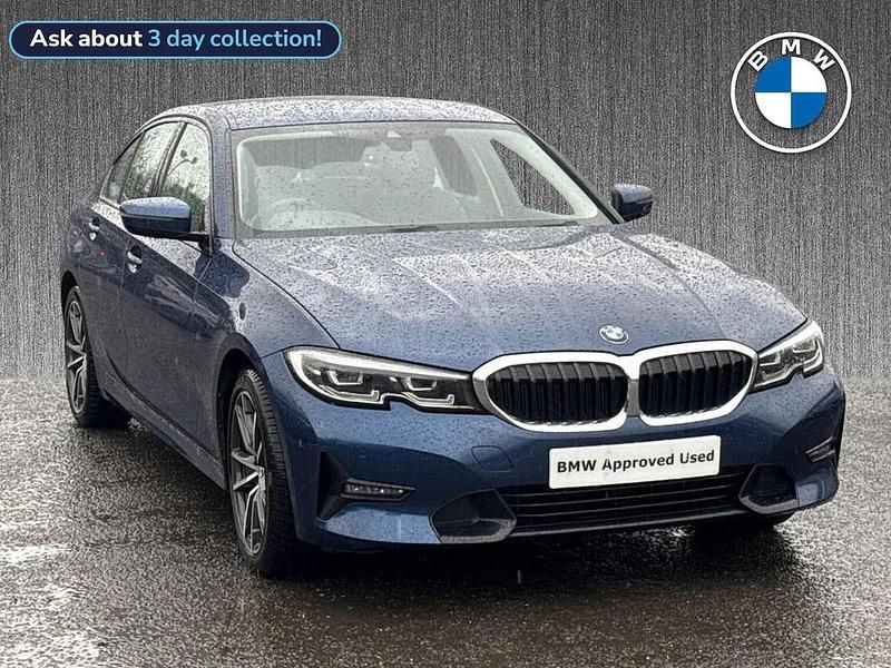 Blue Used 2020 BMW 330e Sport Line Sedan | £17,799 (Good price) - Image 1/4