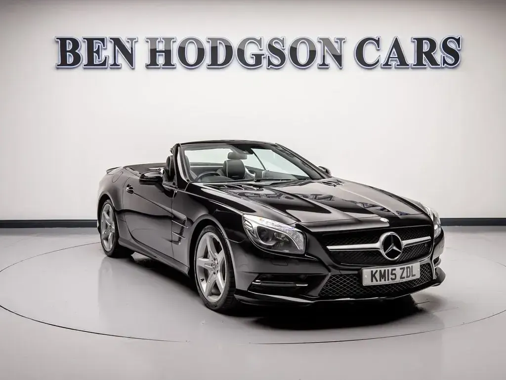 Used Mercedes SL400 AMG 333 HP (244 kW) 2015 Black Cabriolet