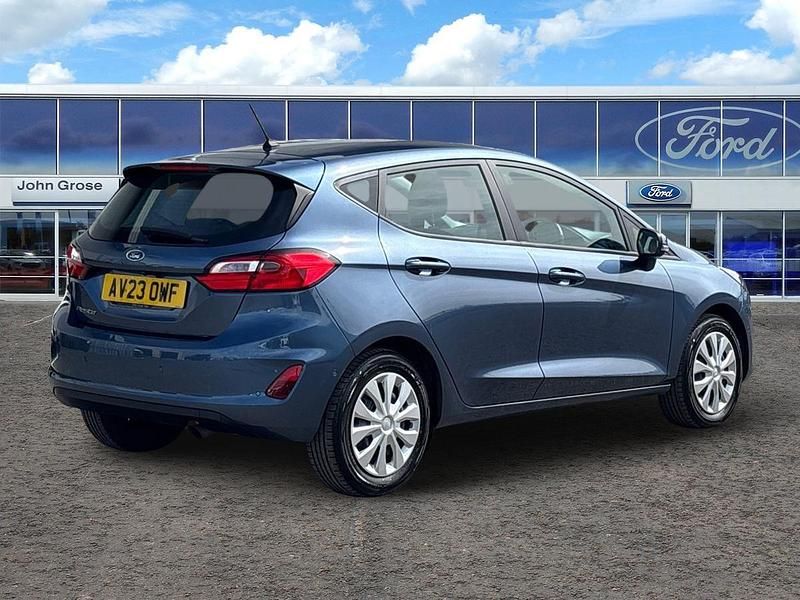 Usado Ford Fiesta Trend 2023 Azul Citadino
