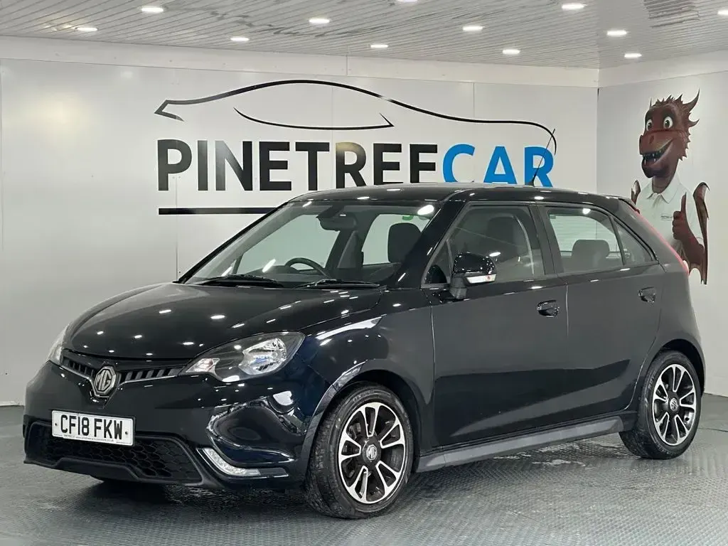Used MG MG3 106 HP (77 kW) 2018 Black Hatchback