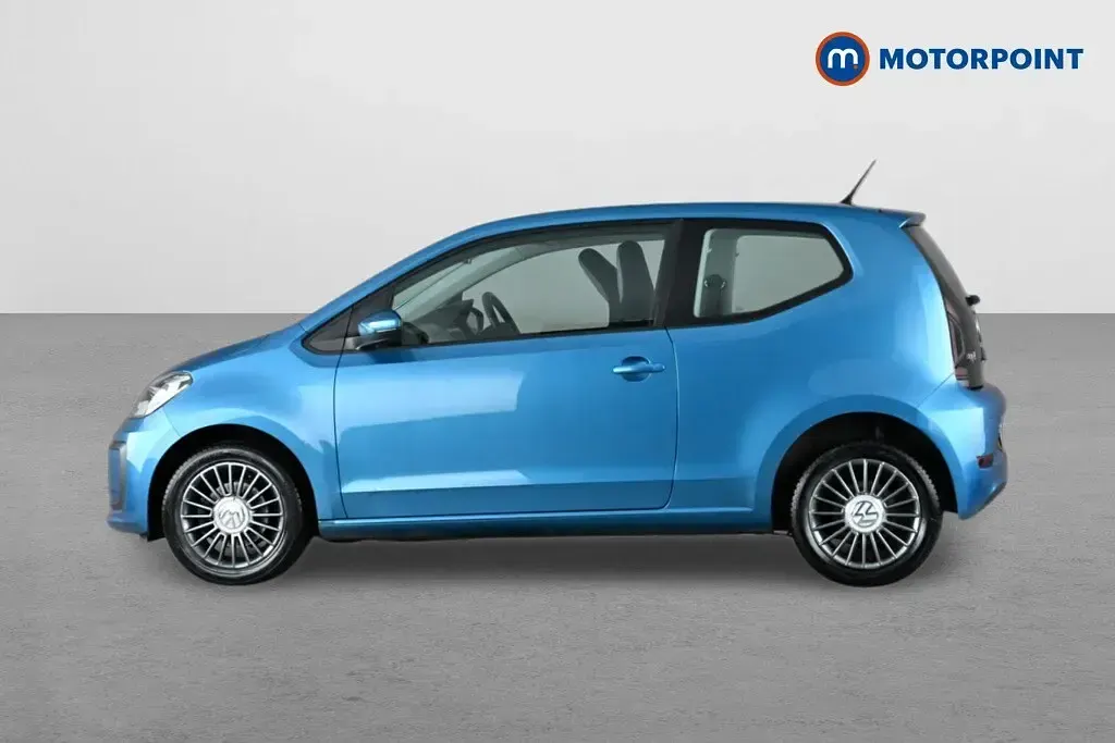 Used VW up! move up! 60 HP (44 kW) 2017 Blue Hatchback