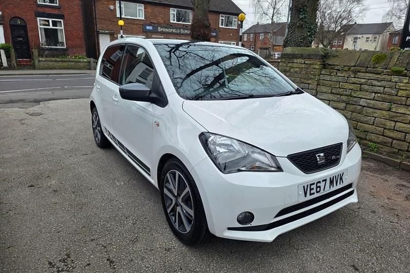 Used Seat Mii FR-Line 75 HP (55 kW) 2018 White Hatchback
