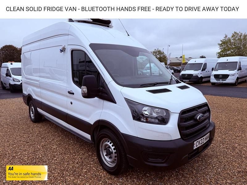 White Used 2022 Ford Transit S Van | £17,995 (Fair price) - Image 1/3