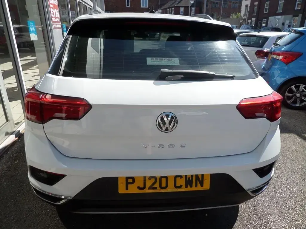 Used VW T-Roc SE 2020 White SUV