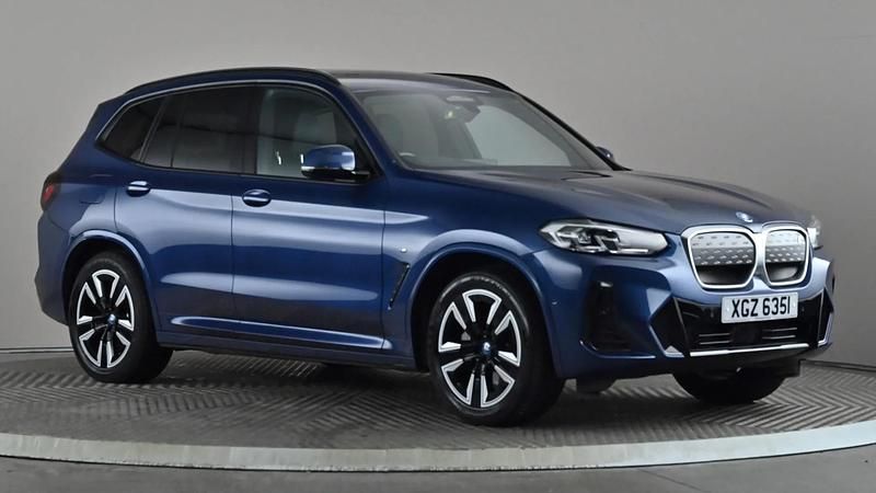 Blue Used 2022 BMW iX3 M Sport SUV | £29,498 (Fair price) - Image 1/3