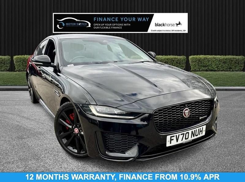 Used Jaguar XE R-Dynamic 204 HP (150 kW) 2021 Black Sedan