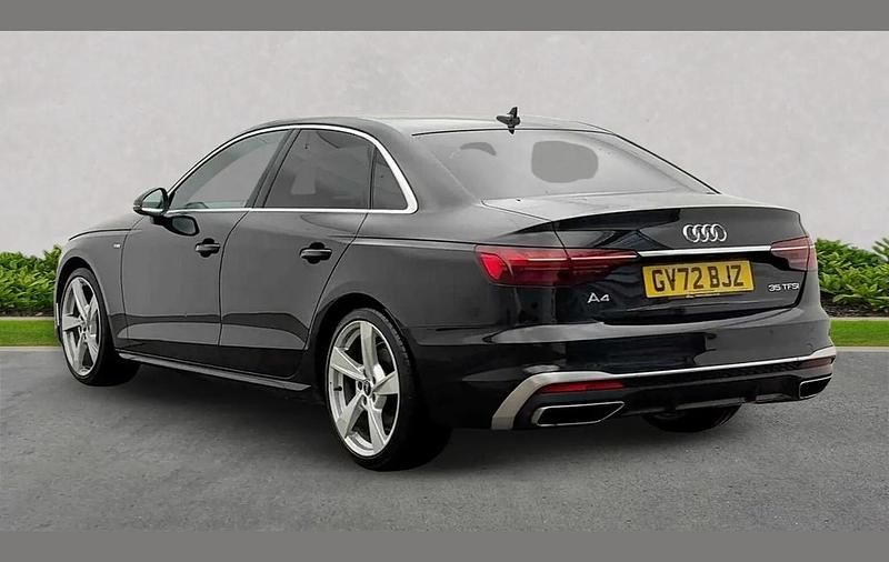 Used Audi A4 S-Line 147 HP (108 kW) 2022 Black Sedan