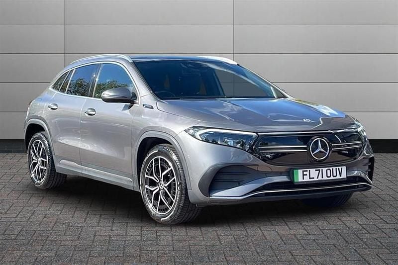 Mountain grey Used 2021 Mercedes EQA250 AMG Line Premium SUV | £20,650 (Fair price) - Image 1/4
