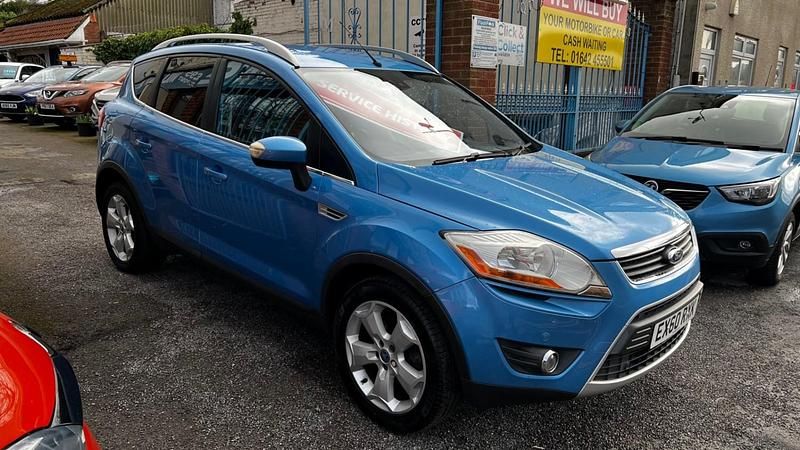 Used Ford Kuga Titanium 140 HP (102 kW) 2010 Blue SUV