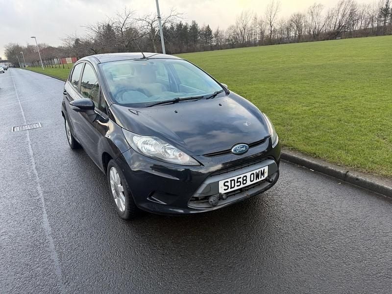 Used Ford Fiesta Style 80 HP (58 kW) 2008 Black Hatchback