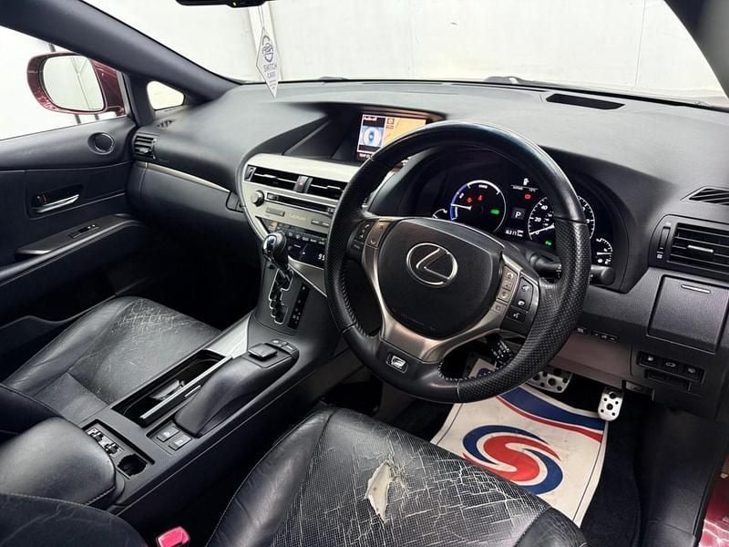 Used Lexus RX450h Sport Line 2012 Red SUV