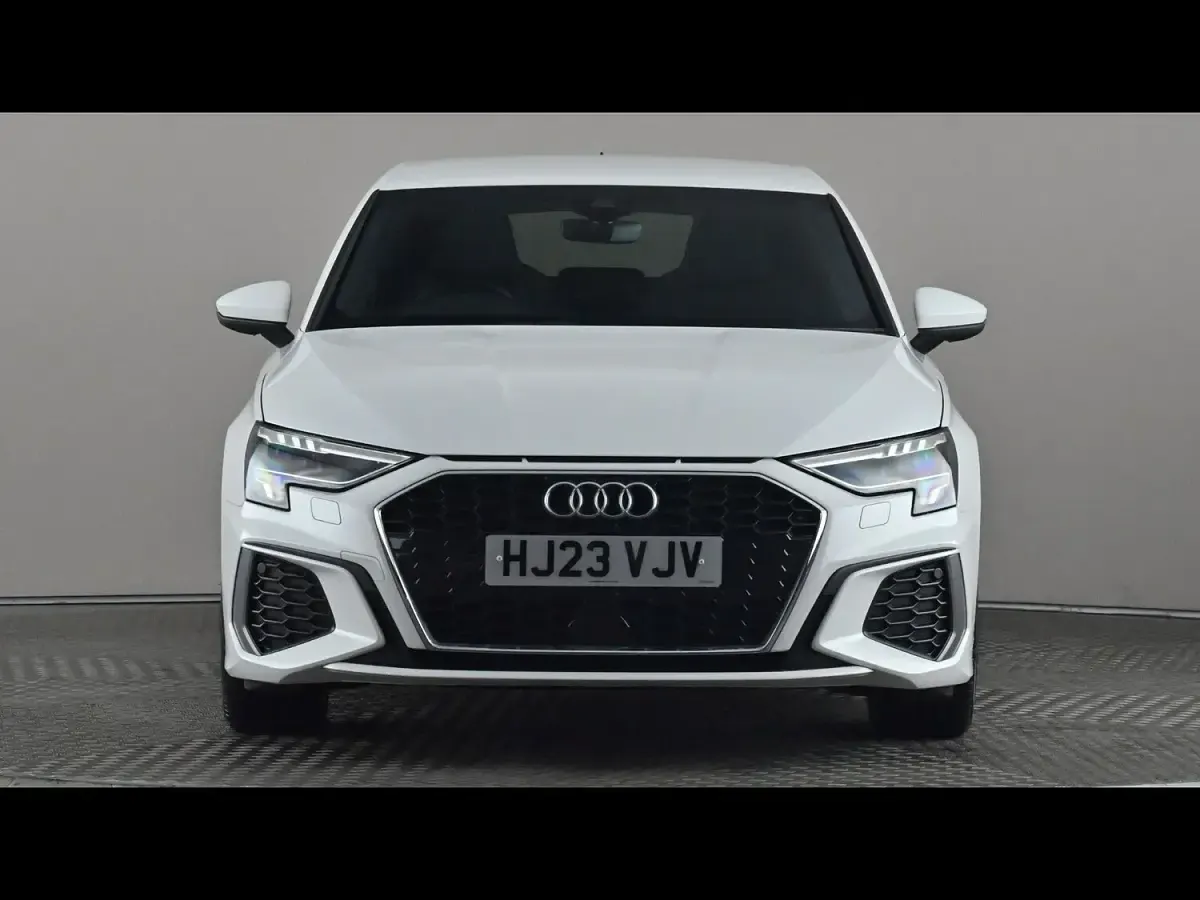 Used Audi A3 S-Line 150 HP (110 kW) 2023 White Sedan